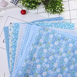 HAHOO big sale green series Cotton Fabric for DIY Patchwork Sewing Kids Bedding Bags Dot Tilda Doll Cloth Textiles Fabric 50*50c