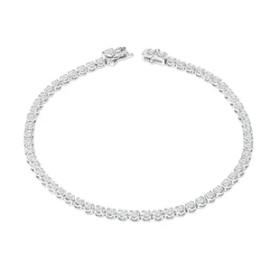CVD Lab Grown Diamond Jewelry IGI Certified Tennis Bracelet Luxury Women Fine Jewelry  Loose Lab Diamonds Jewelry Custom