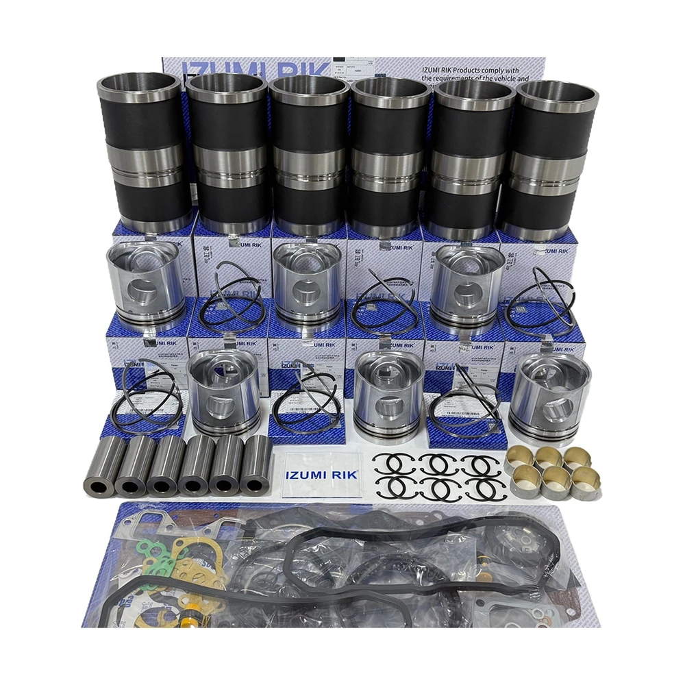 IZUMI RIK 1006C-E60TA 1006D-E60TA Overhaul Rebuild Kit with Overhaul Kit for Perkins Diesel Engine Spare Parts