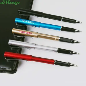 Promotional Plastic Gel Pen Set Custom Logo School Supplies Featuring Multi-color Options and UV Printing