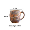 Blue  colorful mountain mug