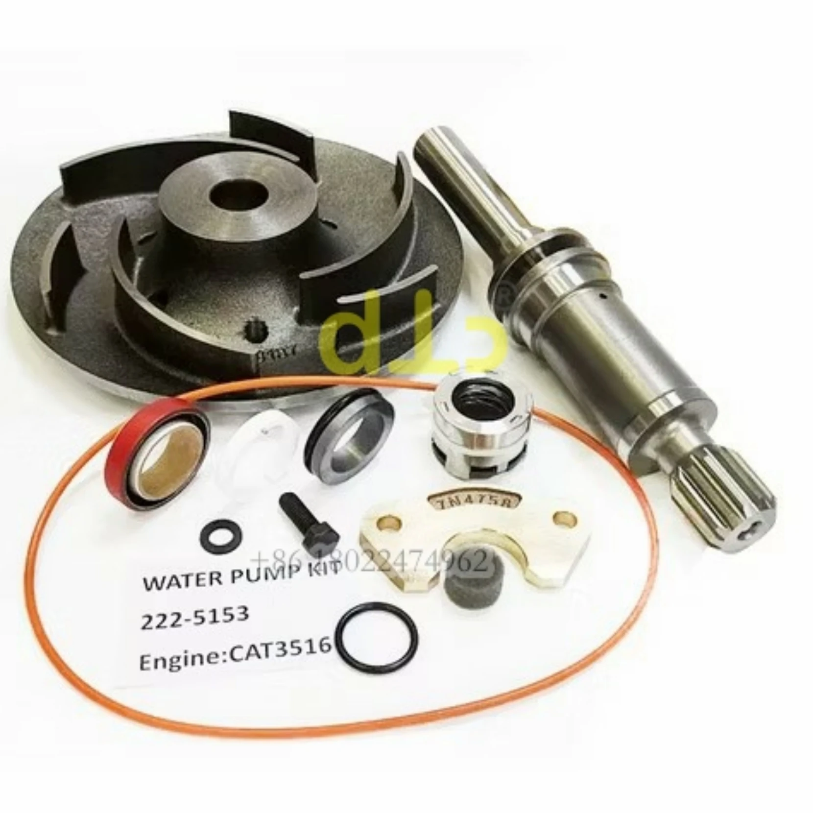 Construction Machinery Part Gen-set Parts Water Pump Repair Kit for CAT 3508 3512 3516 212-8176 222-5153 222-5152 Diesel Parts