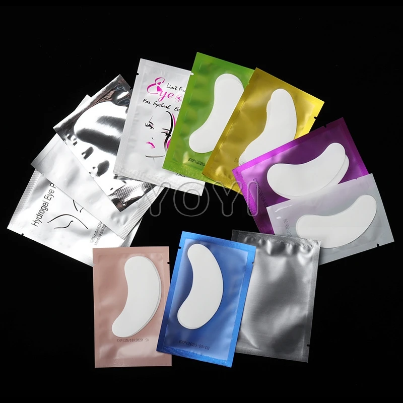 High Quality Disposable  Lint Free Eyepad for Eyelash Extension  Rose Eye Pads Under Eye Pads  Eye Patches
