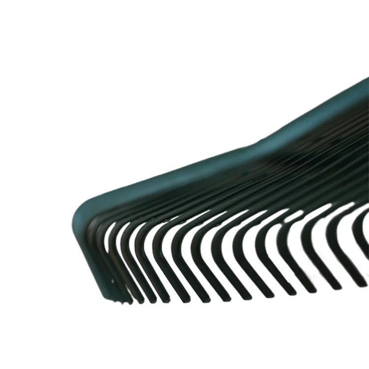 Грабли для лужайки садовые грабли с легкой стальной ручкой 48 дюймов прочная пластиковая головка 26 зубьев