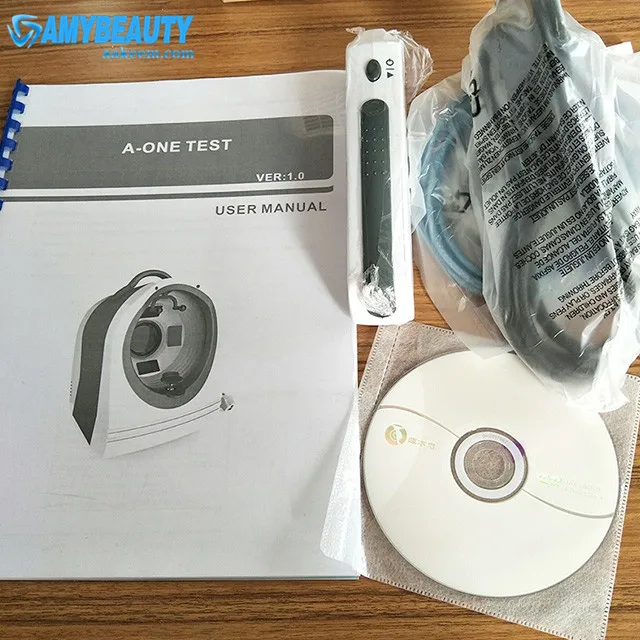 Skin Hydration Analyzer Image Software  Analysis Imagery Skin Scanner Beauty Camera test Machine Skin Face Analyser