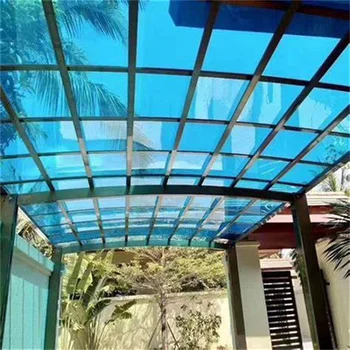 Custom Anti UV coating 3mm 4mm 5mm 8mm weather resistance polycarbonate greenhouse for agriculture