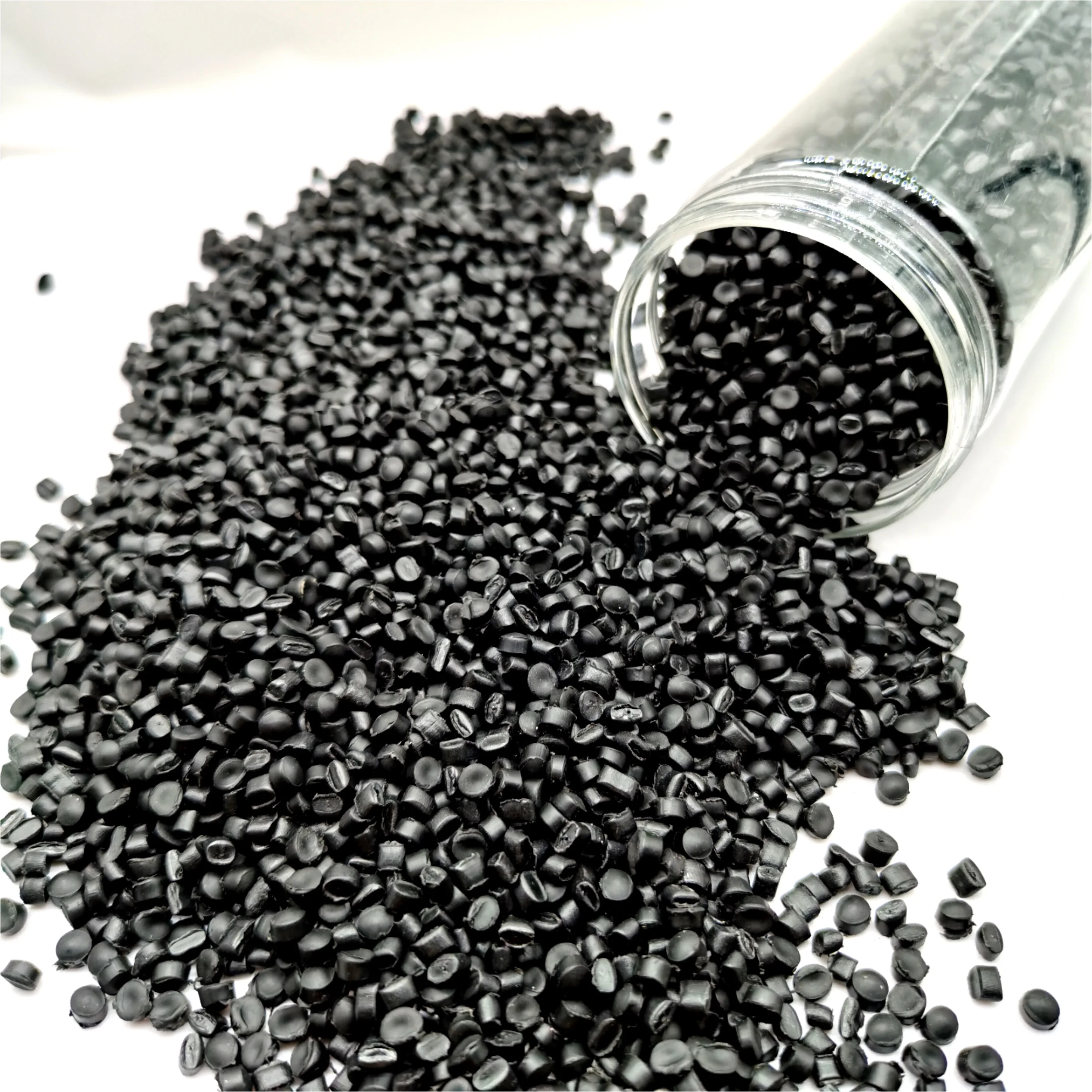 High Temperature Resistant Black Masterbatch PA/66/PP/PC/PE and Other General Plastic Pellets Stable Quality Good Price
