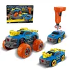 Electric drill three-in-one blue modified cross-country mustang
