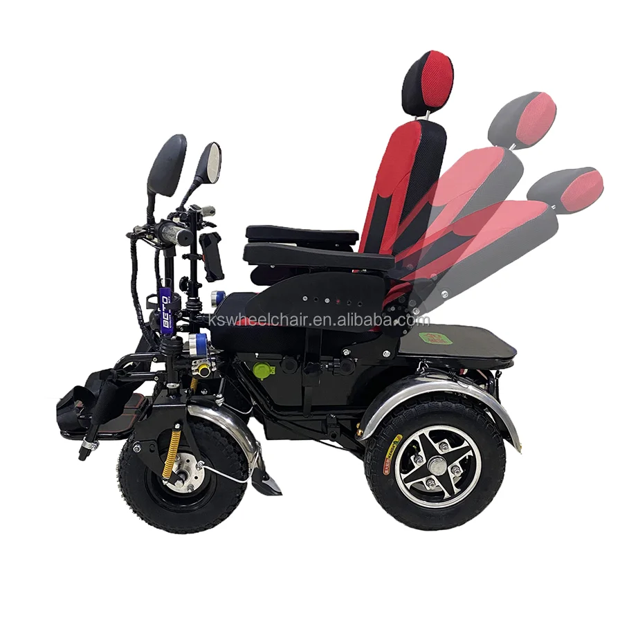 All Terrain Electric Wheelchairs With Fat Knobby Tires Off Road ...