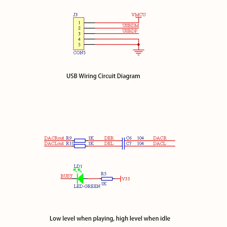 Recordable Serial Port Control SOP24 Decoding Chip Music IC