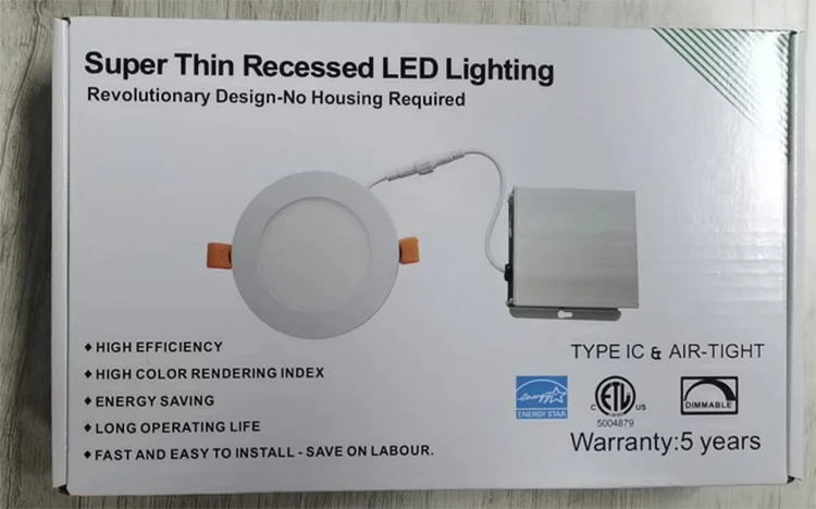 Etl Ce Intertek Standard Led Recessed Lighting 6 Inch 12w Dimmable Slim ...