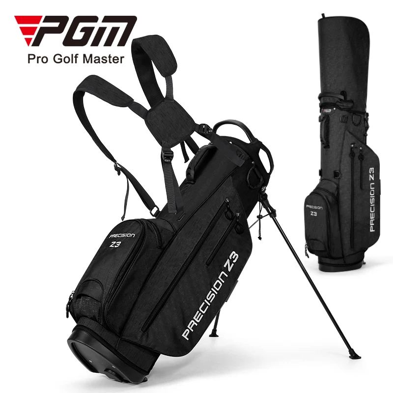 PGM Golf Lightweight Waterproof Stand Bag for Men - Ideal Gray