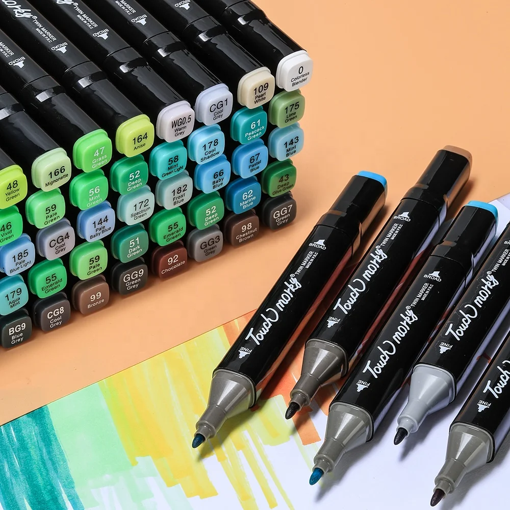Colored marker pens discount