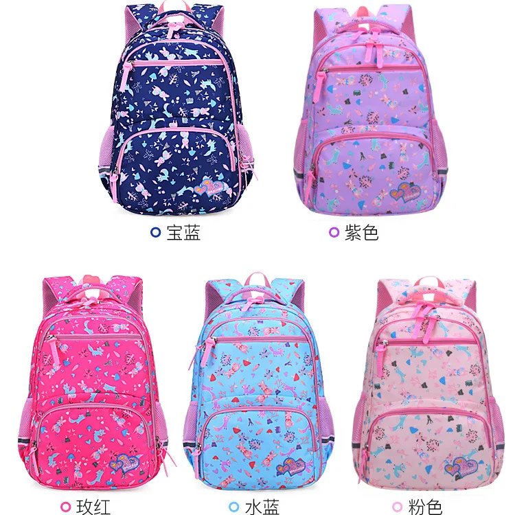 Shopaholic CLN 8090 Multicolor Printed School Bag for Teenagers