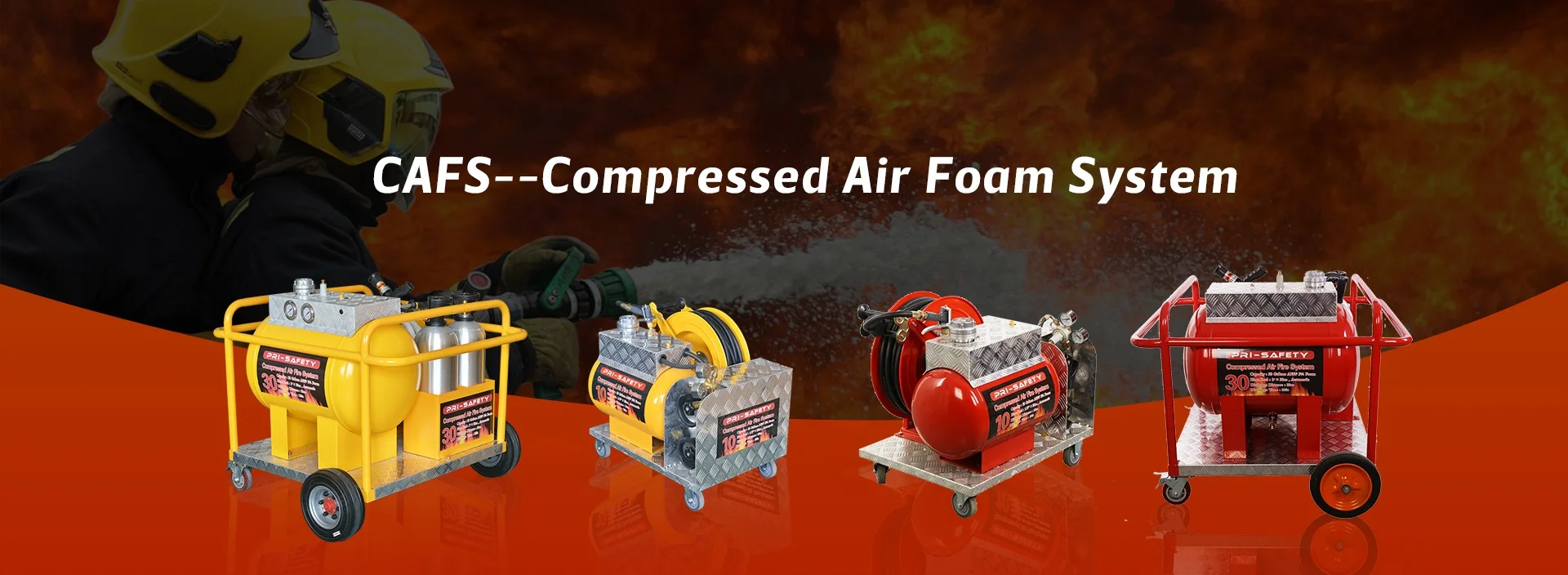 CAFS Compressed Air Foam Extinguishing Systems for Big Fire