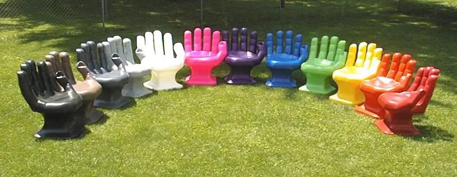 hand shaped chair cheap