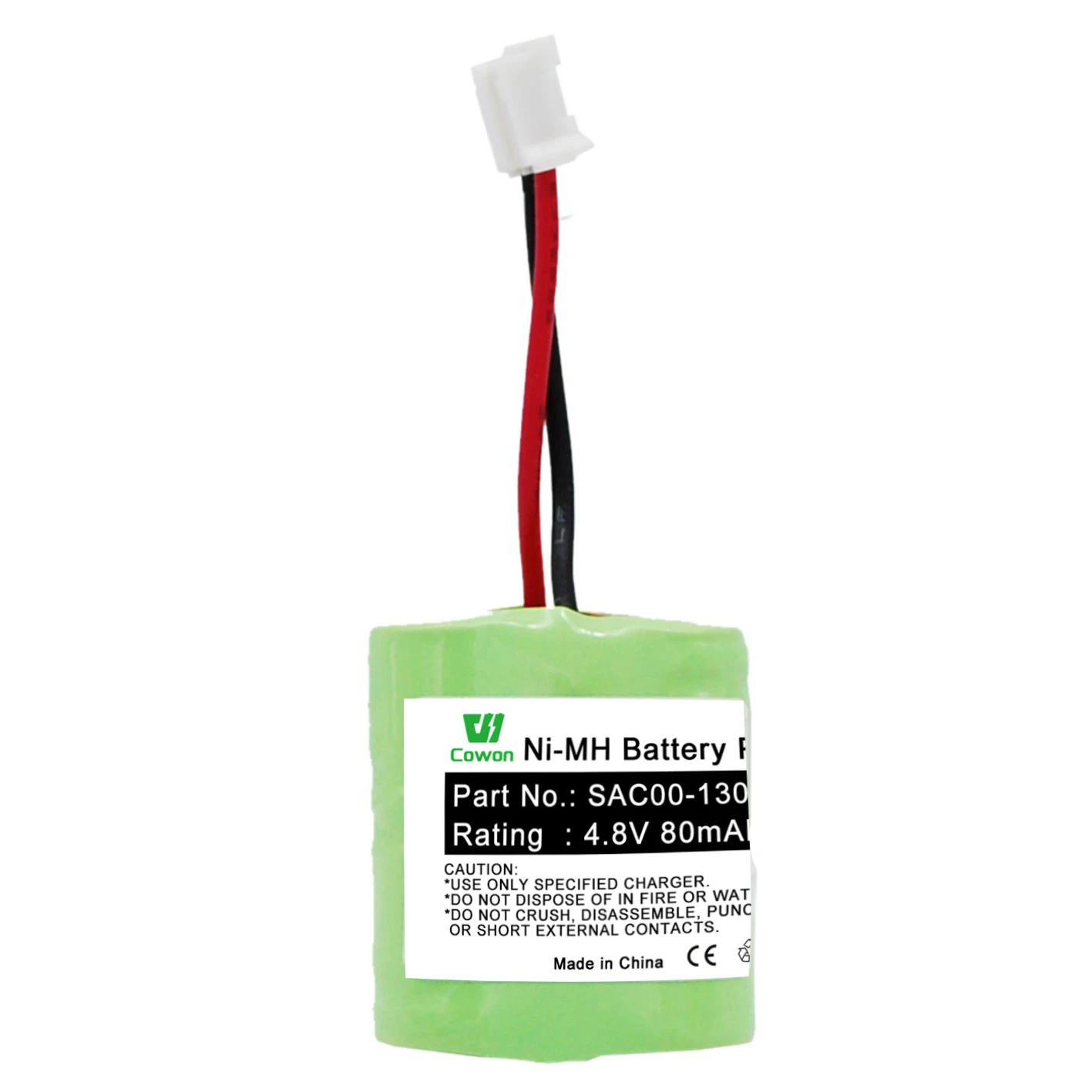 4.8V 80mAh SBC-10R NiMH Battery Pack SAC00-13057  Battery for Sport Receiver Bark Collar