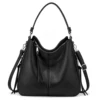 RHNWB088701RE-2 negro con cremallera plateada