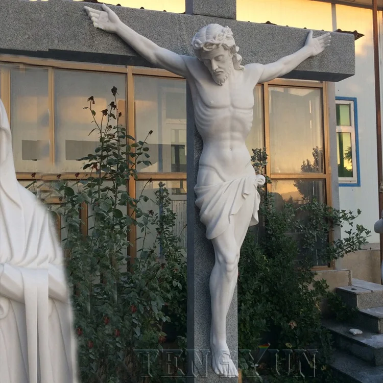 Marble Life Size Jesus Christ Statue - Customized Stone Carved
