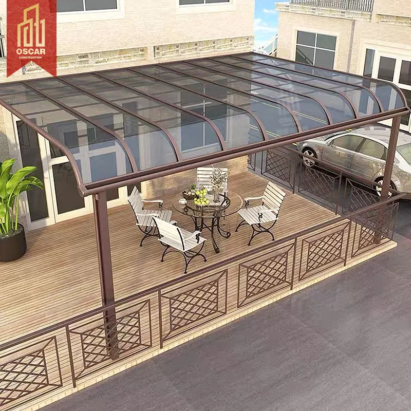 Sonnenschutz Vordcher Markisen schirm Sonnenschutz Aluminium Markise  Terrassen abdeckung Polycarbonat Dach Markise Baldachin