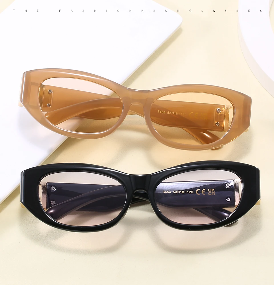 Superhot Eyewear 35861 Fashion 2024 Vintage Rectangle Cat Eye Travel