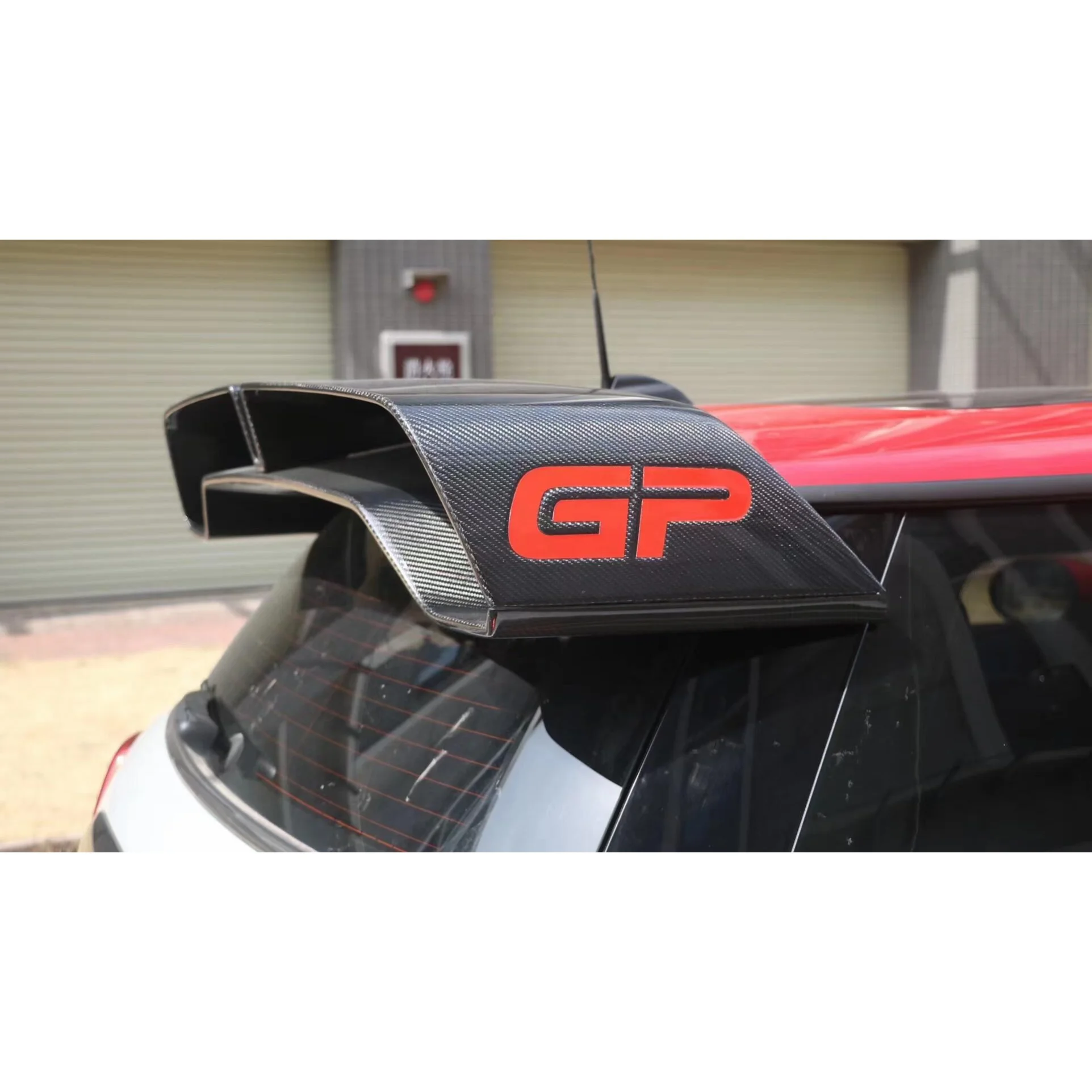 GP Style Real Carbon Fiber Rear Spoiler for BMW MINI F56/F55 Fixed Wing ...