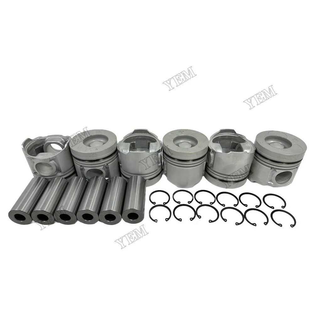 Piston Kit Suitable for Doosan / for Develon DB58 Diesel Engine Spare Parts 3