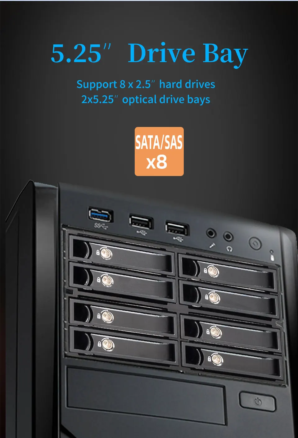 PCパーツ SAS hot-swap hard drive StarTech.com 5.25