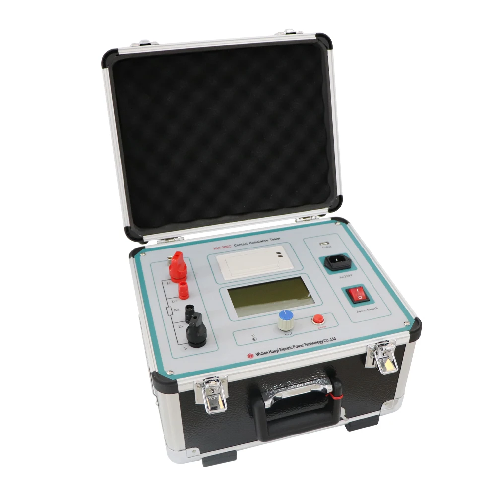 Breaker CRM Test Circuit Breaker Contact Resistance Test Analyzer