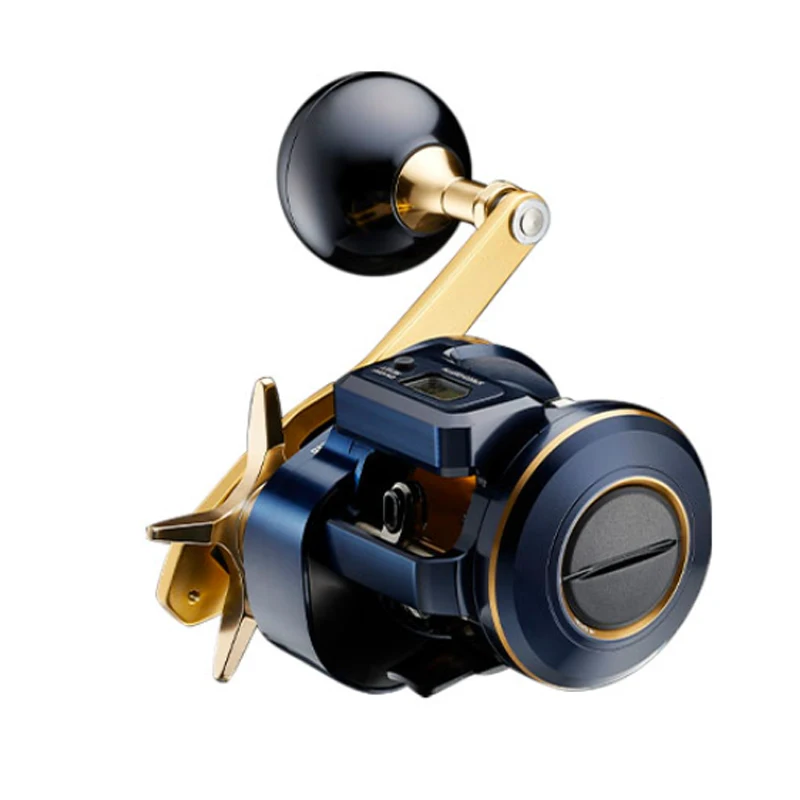 リール AQUR Daiwa SALTIGA IC 300dh DAIWA Saltiga IC 300 Digital Display Electric Fishing Reel for