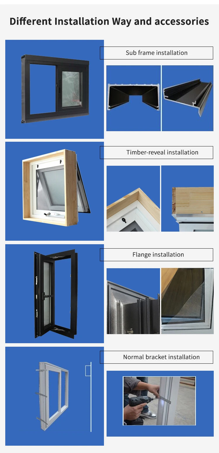 Double Glazed Windows And Doors Manufacturer Aluminium Tilt And Turn