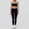 Black Bra+Leggings Set