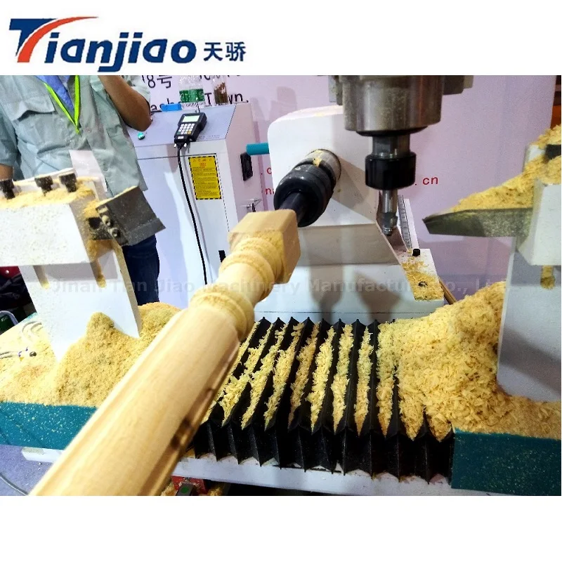 Automatic CNC Multi-Spindle Wood Lathe with Motor and Engine Core Components for Furniture/Wood Duplicate Working Machine