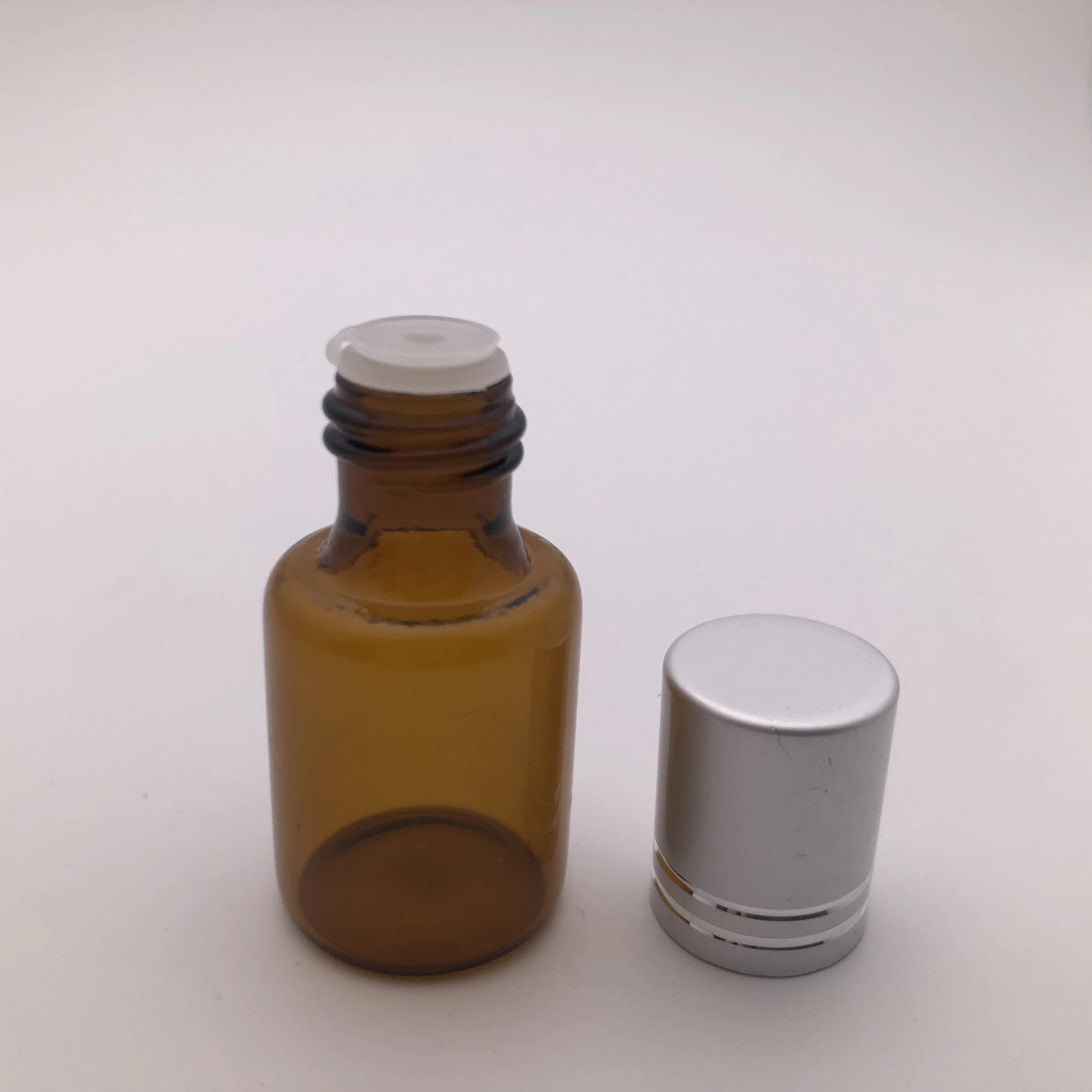 Amber Serum Mini Glass Vials With Gold Lids 5ml 10ml 20ml