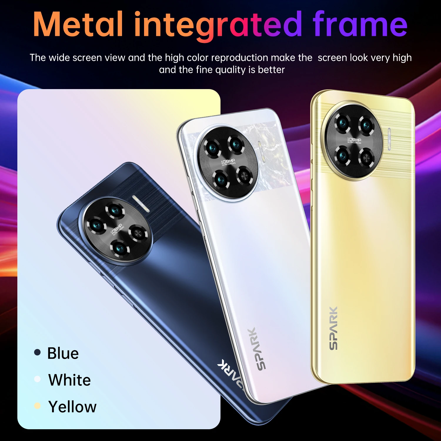 Global Version Spark20 Pro Unlocked Smartphone Smart Phone 16GB+1TB Original 4g mobile phone