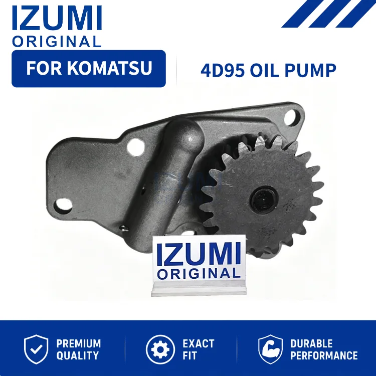IZUMI ORIGINAL 4D95 6206-51-1100 6204-51-1100 YM129900-32000 129004-37000 Oil Pump for Komatsu Excavators Forklifts