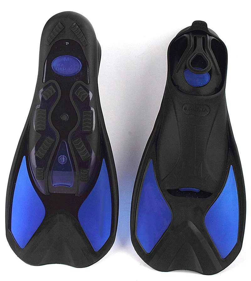 Adjustable Adult Swimming Fins Foot Flippers Diving Fins Beginner Water