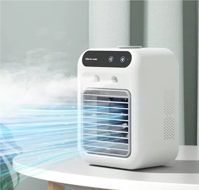 Cheap AIr Conditioner Household Small Air Cooler Hydrocooling Portable Air Adjustment Portable Humidifier Fan for Office