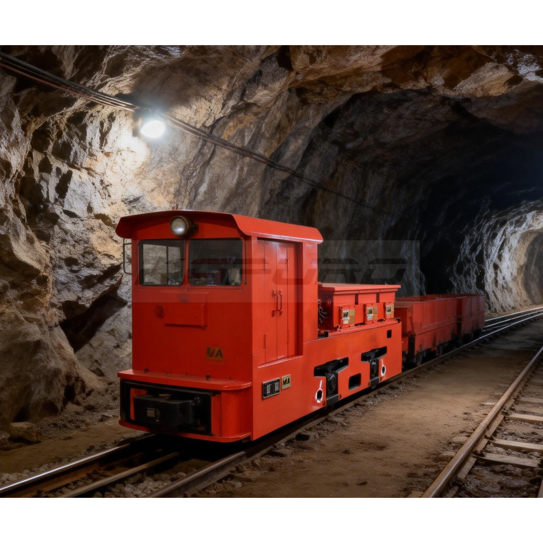 product tc 5t kapuro electric battery locomotive for tunneling mining 5t capacity 90v power new 2025 factory direct sale-14