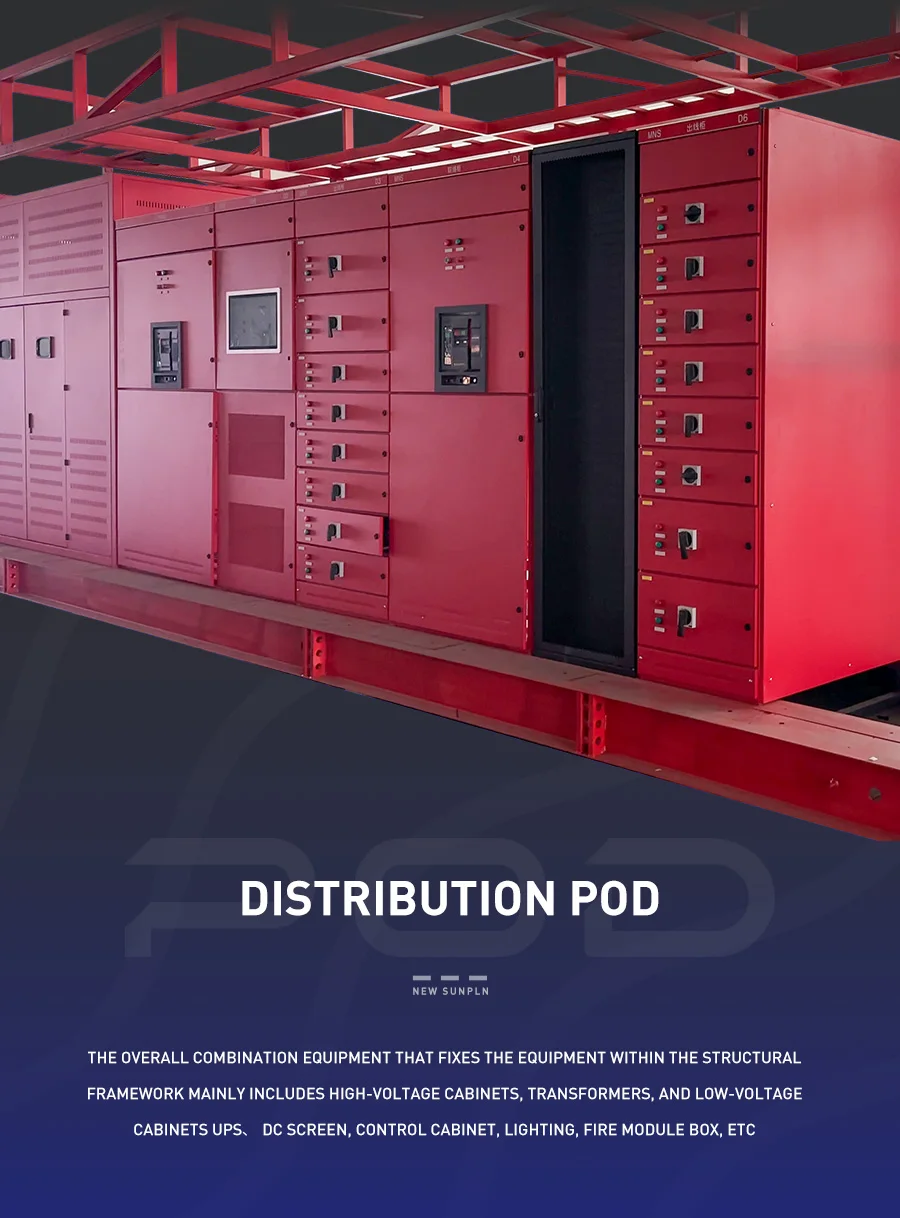 Prefabricated Modular Data Center Prefabrication Pod Liquid Cooling ...