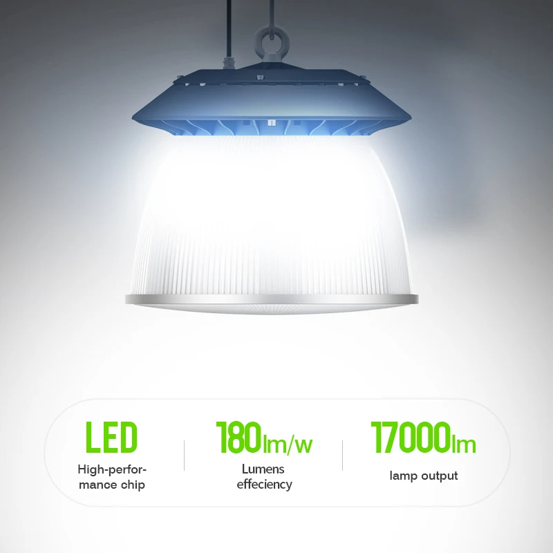 Промышленный светильник НЛО класса IP65 LUXINT 100 Вт 150 Вт 200 Вт