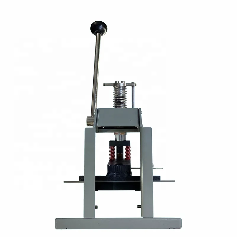 Manual Metal Sheet Name Plate Stainless Steel Punching Machine Paper Angle Cardboard Trim Cutter Round Corner Cutter
