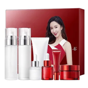 Luxurious Vitamin C & Squalene Anti-Aging Whitening Eye & Facial Skincare Set for All Skin Types