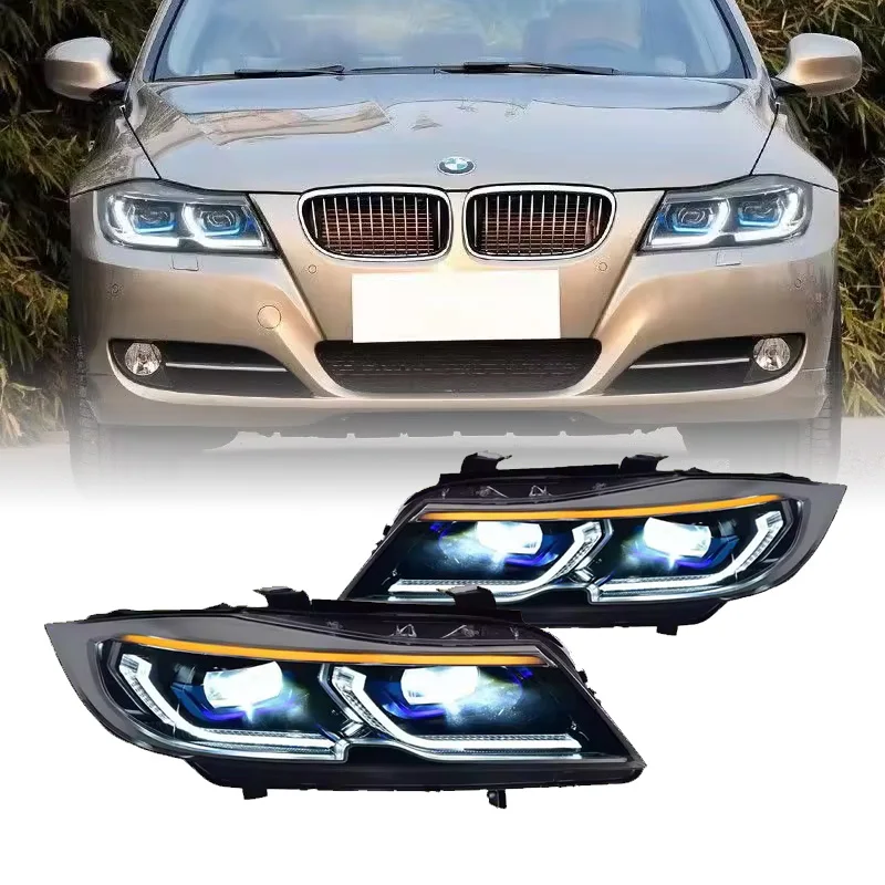 3 Series E90 Laser Style LED Headlights for BMW 3 Series 320i 330i 335i Xenon/Halogen Headlight Assembly 2004-2011