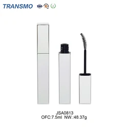 7ml Custom Mascara Tube Low Moq Customized Mascara Bottle 7ml Oem Square Empty Mascara Tubes With Custom Brush