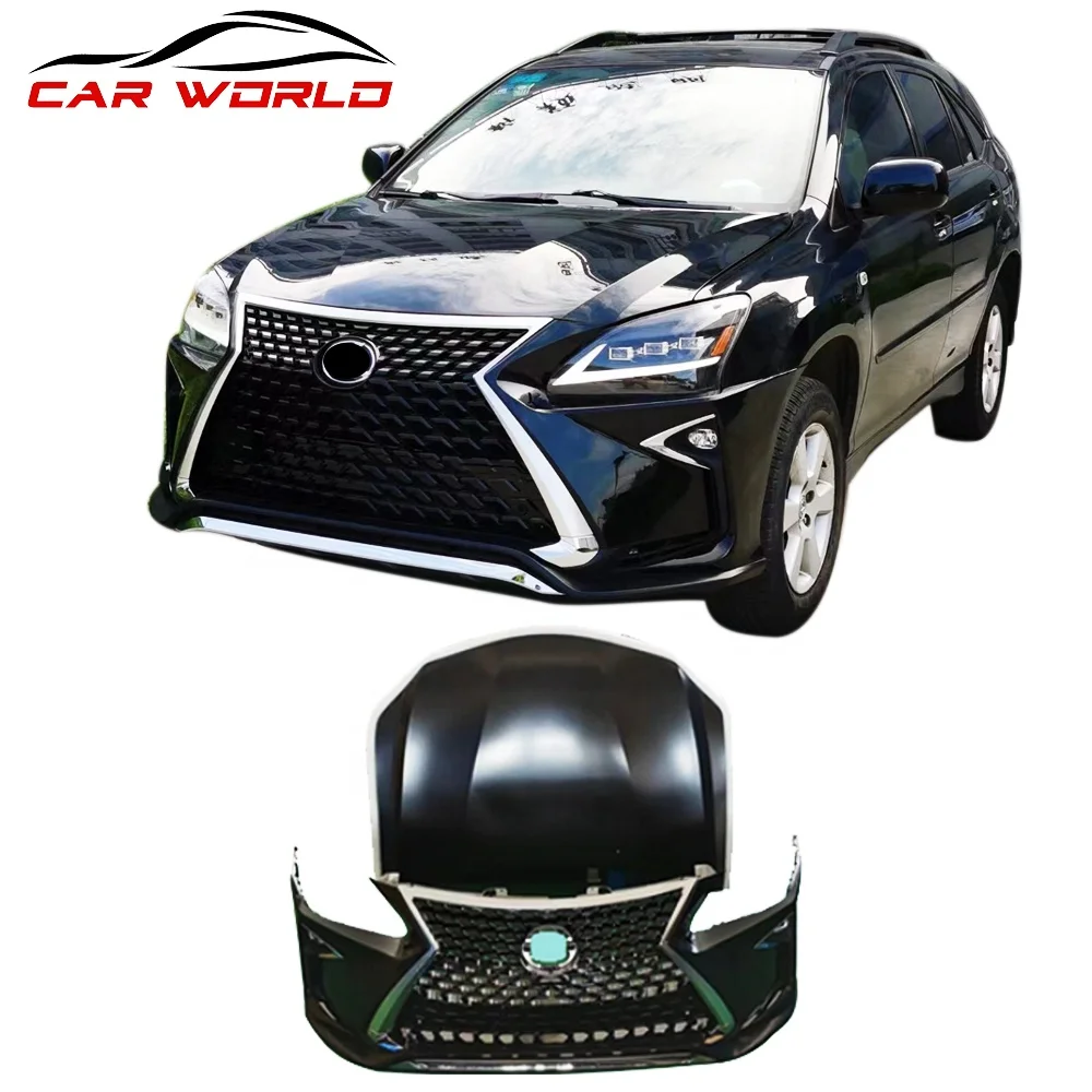 New for RX330 & Harrier 2003-2007 Car Bumper Kit with Tow Hook PP Material Upgrade