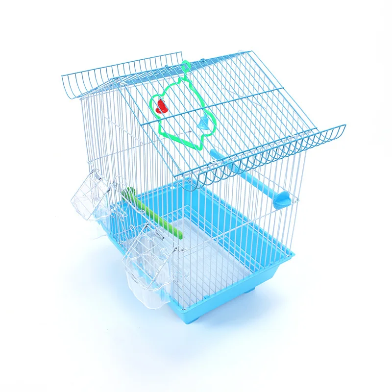 Foldable Lark Bird Breeding Cage Small Wire Bird Cage From China