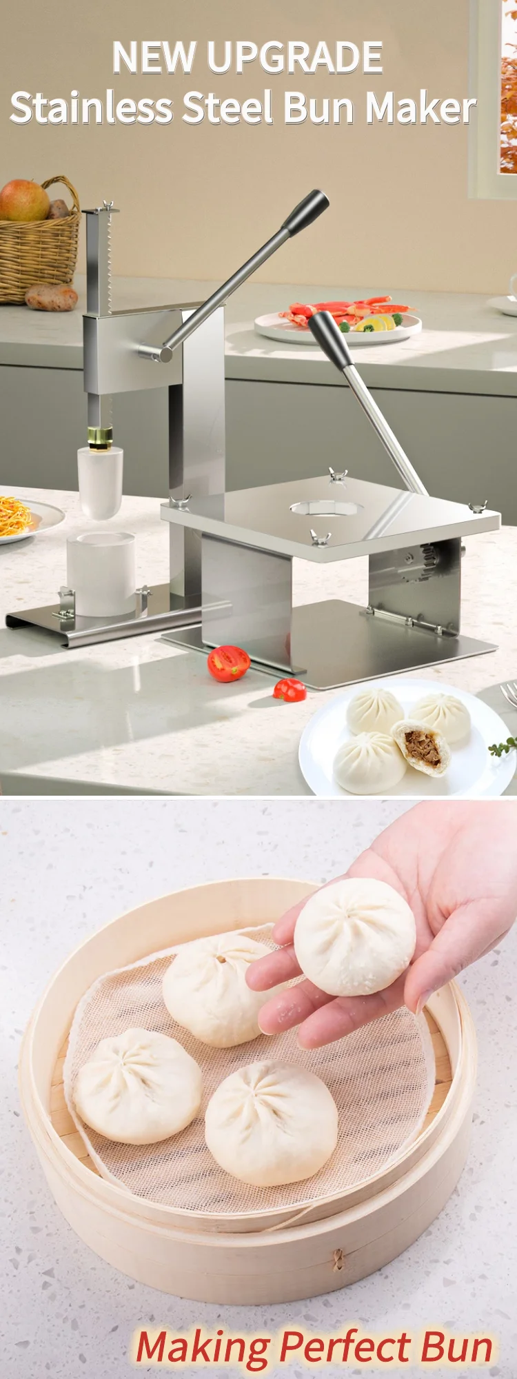 Manual siopao bao baozi steamed pork stuffed bun mold small filling nepali nepal momo making machine maker price for home use uk