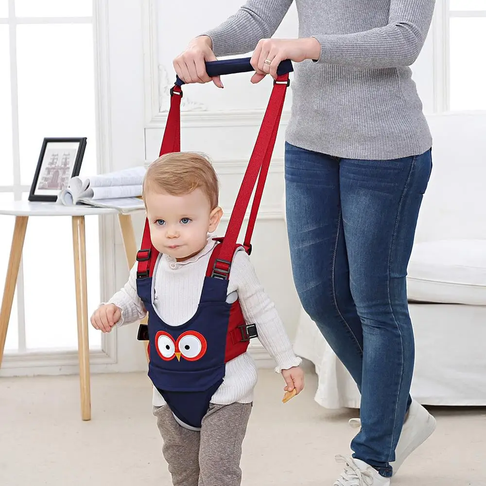 Handheld Baby Walker Helper Kid's Safe Walking Harness Protective Belt Assistant 