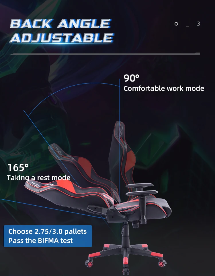 Reasonable Price Adjustable Armrest Ergonomic Computer Gaming Gamer